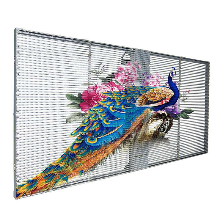 P3.91 indoor High Brightness Transparent LED Film Flexible Display